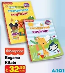 FİSHER PRİCE BOYAMA KİTABI